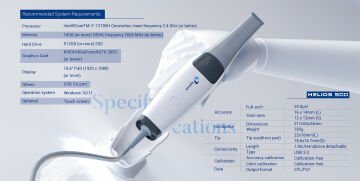 Eighteeth HELIOS 500 Ağız içi tarayıcı