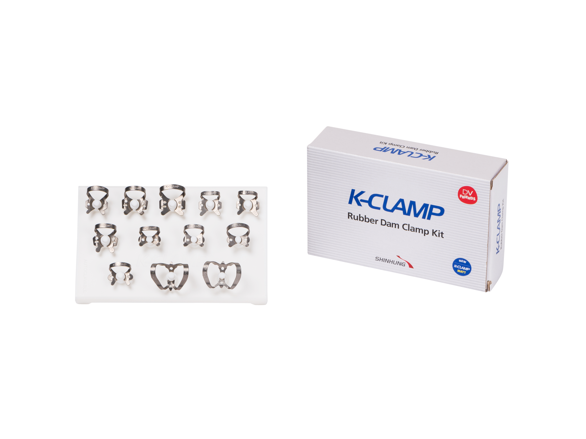 K-clamp 12'li Mat Dental Klemp Kiti