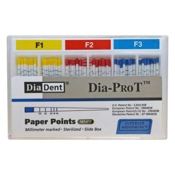 Diadent Dia-PRO T Protaper Paper Points (F1-F2-F3-F4-Asorti F1-F3)