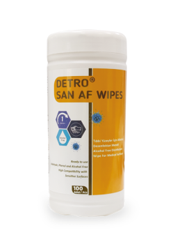 DetroSAN AF Wipes 200' lü - Alkolsüz Dezenfektan Mendili