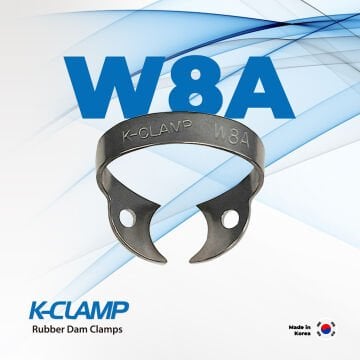 K-clamp W8A Rubber-dam Klemp
