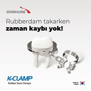 K-clamp 14T Rubber-dam Klemp