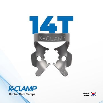 K-clamp 14T Rubber-dam Klemp