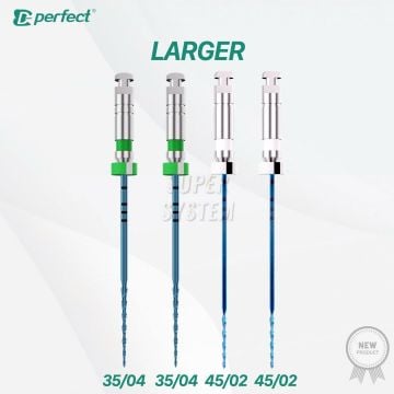 Perfect SUPER SYSTEM Larger 35/.04/45.02 Asorti Kanal Eğesi