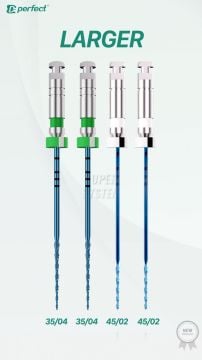 Perfect SUPER SYSTEM Larger 35/.04/45.02 Asorti Kanal Eğesi