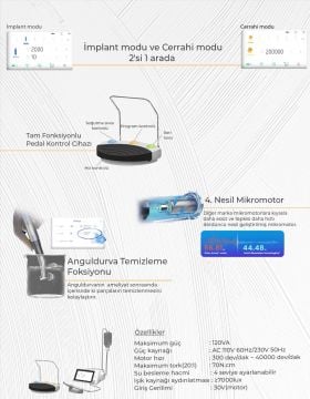 COXO C-SAILOR S1 IMPLANT CİHAZI
