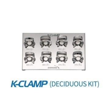SHINHUNG K-CLAMP PEDO ÇOCUK KIT 8 ADET (Deciduous Kit)