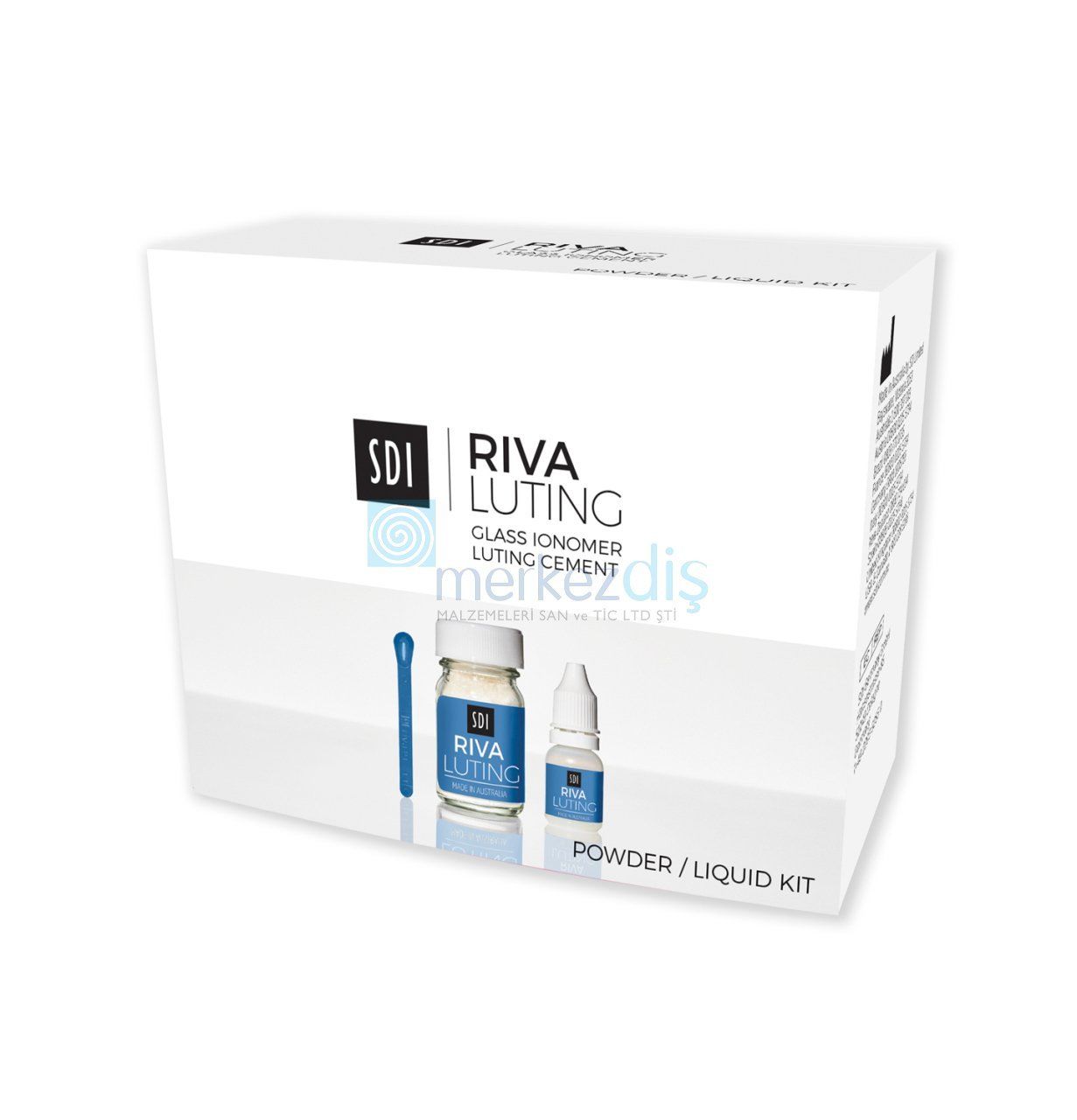 SDI Riva Luting Cam İonomer Yapıştırma Simanı Toz Likit