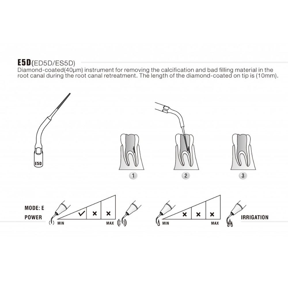WOODPECKER ULTRASONIC SCALER KAVİTRON UÇ