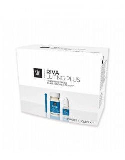SDI Riva Luting Plus Rezin Bazlı Cam İonomer Yapıştırma Simanı Toz Likit