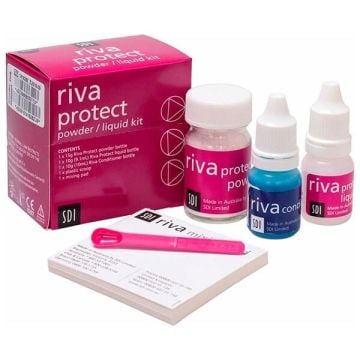 SDI Riva Protect Cam İyonomer Diş Koruyucu ve Fissür Örtücü Siman Toz Likit