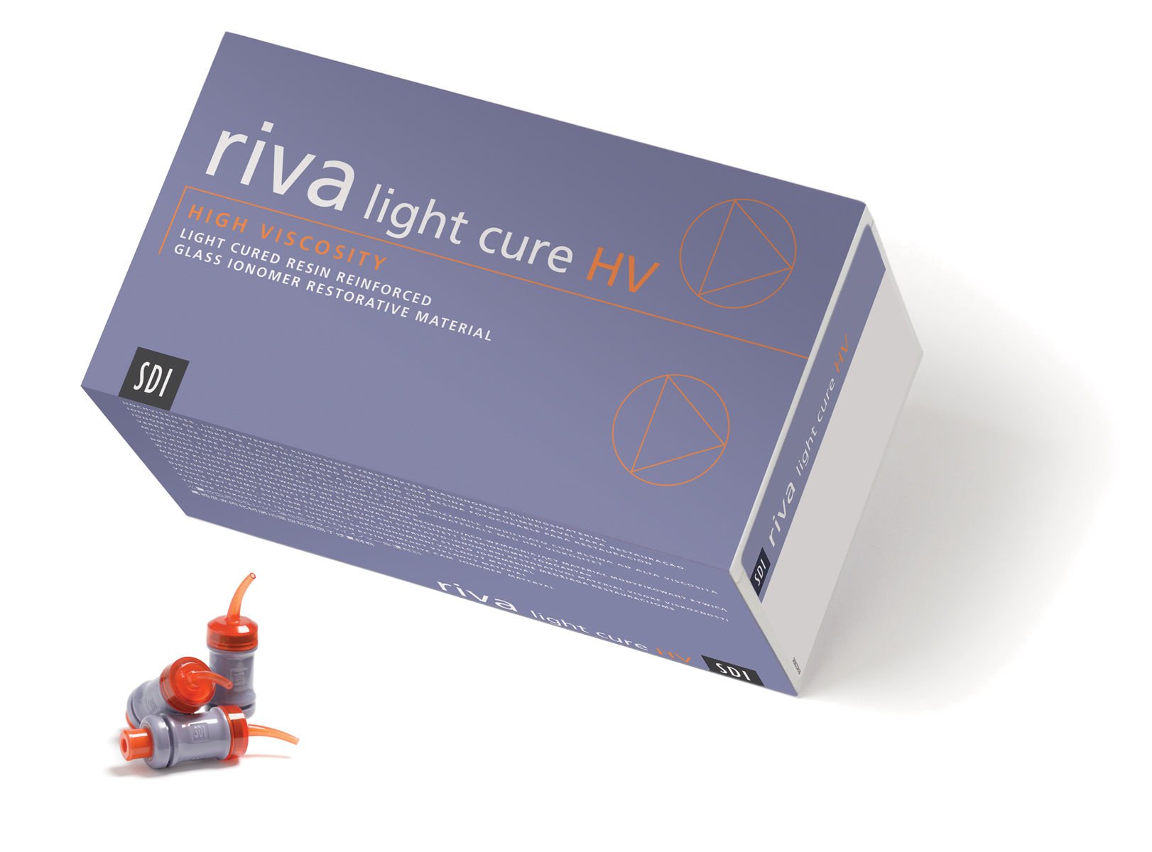 SDI Riva Light Cure HV Işınlı Cam İonomer Dolgu Materyali Kapsül A2 50 lik