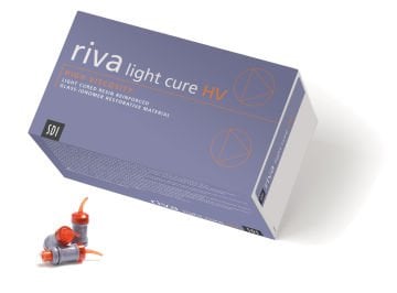 SDI Riva Light Cure HV Işınlı Cam İonomer Dolgu Materyali Kapsül A2 50 lik