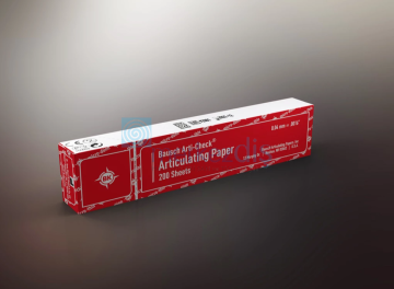 Bausch Arti-Check Artikülasyon Kağıdı Düz 40 Mikron 200'lük