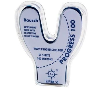 Bausch Progress Artikülasyon Kağıdı Nal 100 Mikron 50'lik