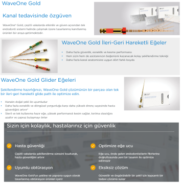 Dentsply Waveone Gold Reciproc Eğe 3'lü 31 mm