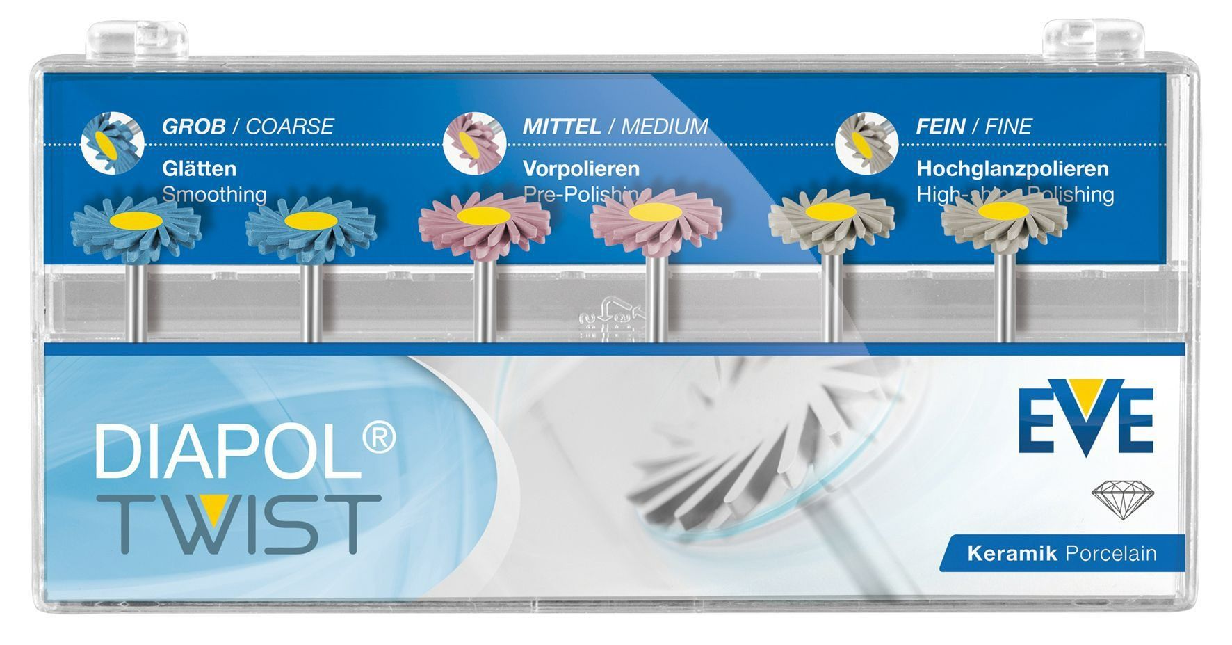 EVE Technick Diapol Twist Porselen Cila Seti RA306