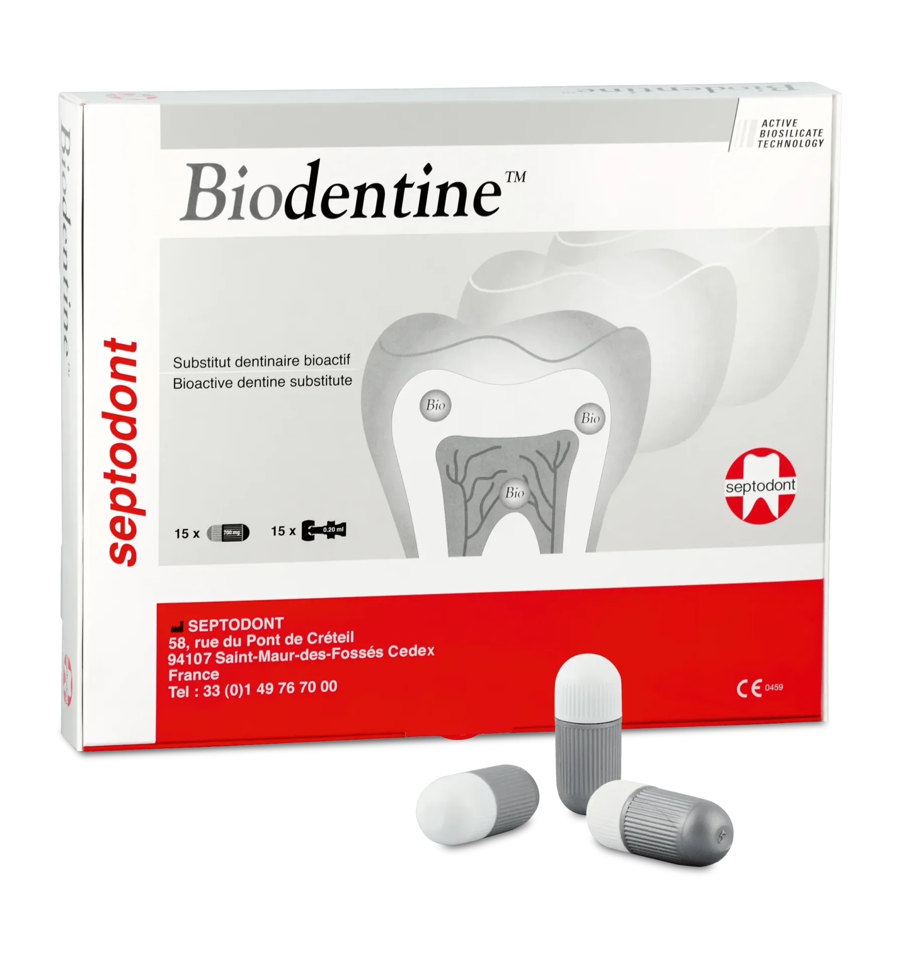 SEPTODONT Biodentine Bioaktif Dentin Tamir Materyali 5'li