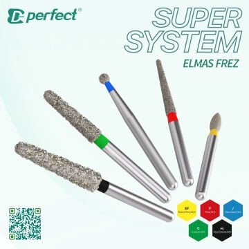 Perfect Super System Elmas Frez 5'li blister
