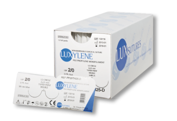 Lux Sutures Luxylene Polipropilen Cerrahi Sutur - Ters Keskin İgneli  - Non Absorbe