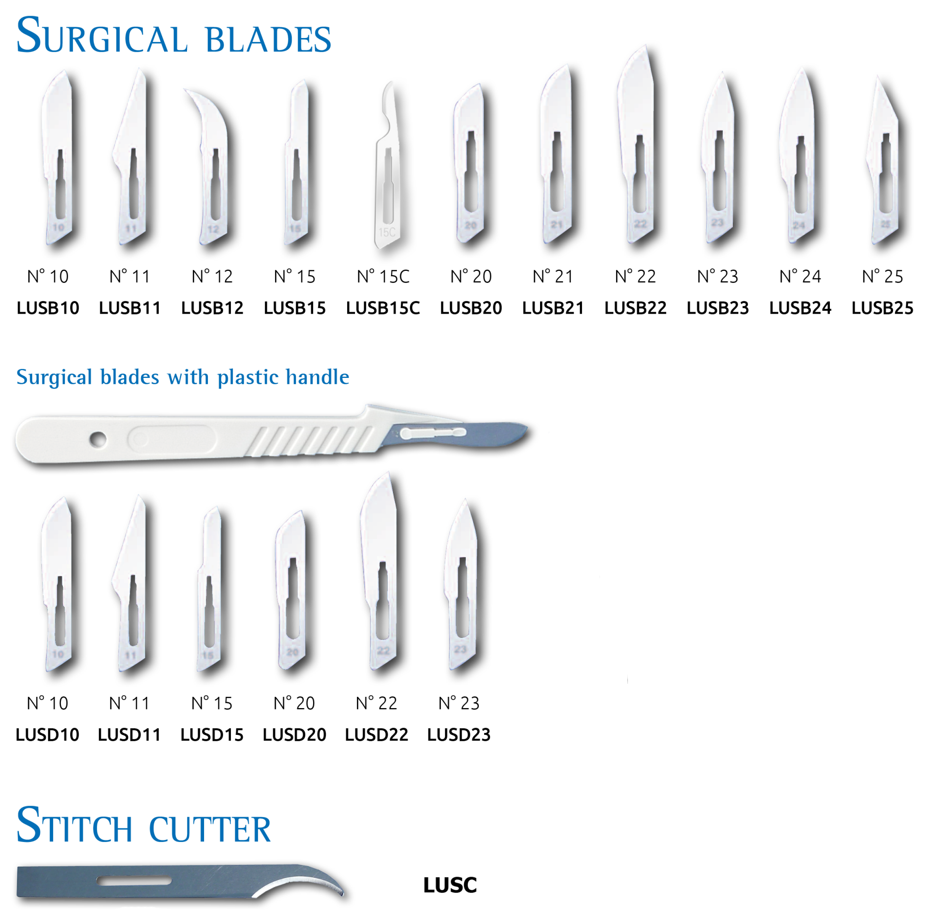 Cerrahi Steril Bistüri Ucu 15C