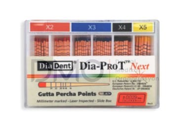 Diadent Gutta Percha Dia-ProT Next  (PROTAPER NEXT uyumlu güta perka)