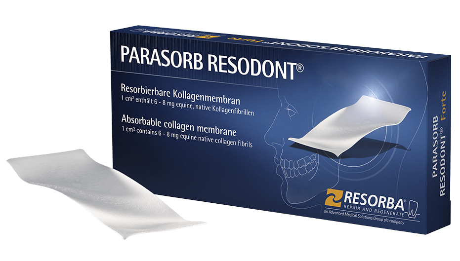 Parasorb Resodont Forte - Collagen Membran 64*25 mm