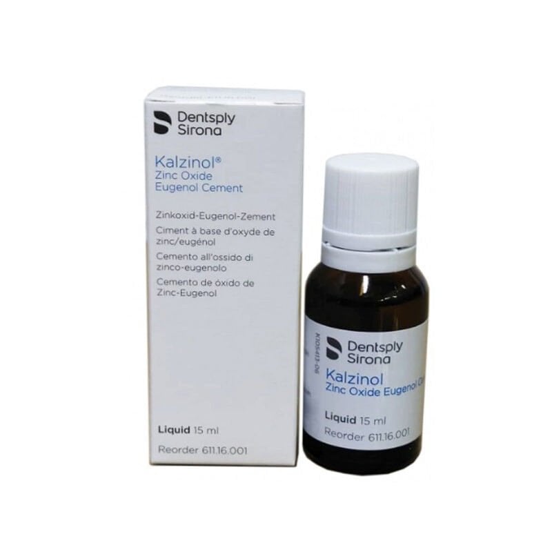 Dentsply Kalzinol Çinko Oksit Ojenol Siman Likit 15 gr