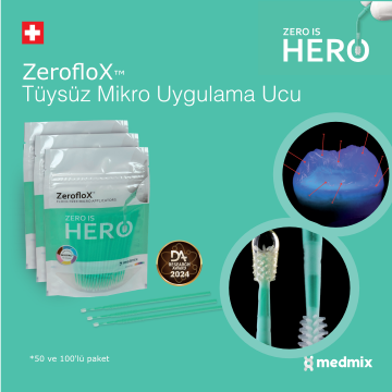 ZerofloX Mikro Aplikatör - Tüysüz Uygulama Fırçası