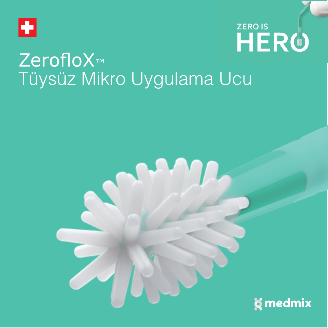 ZerofloX Mikro Aplikatör - Tüysüz Uygulama Fırçası