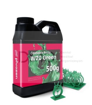 Phrozen 0.5 kg Döküm Reçinesi - W20 Yeşil