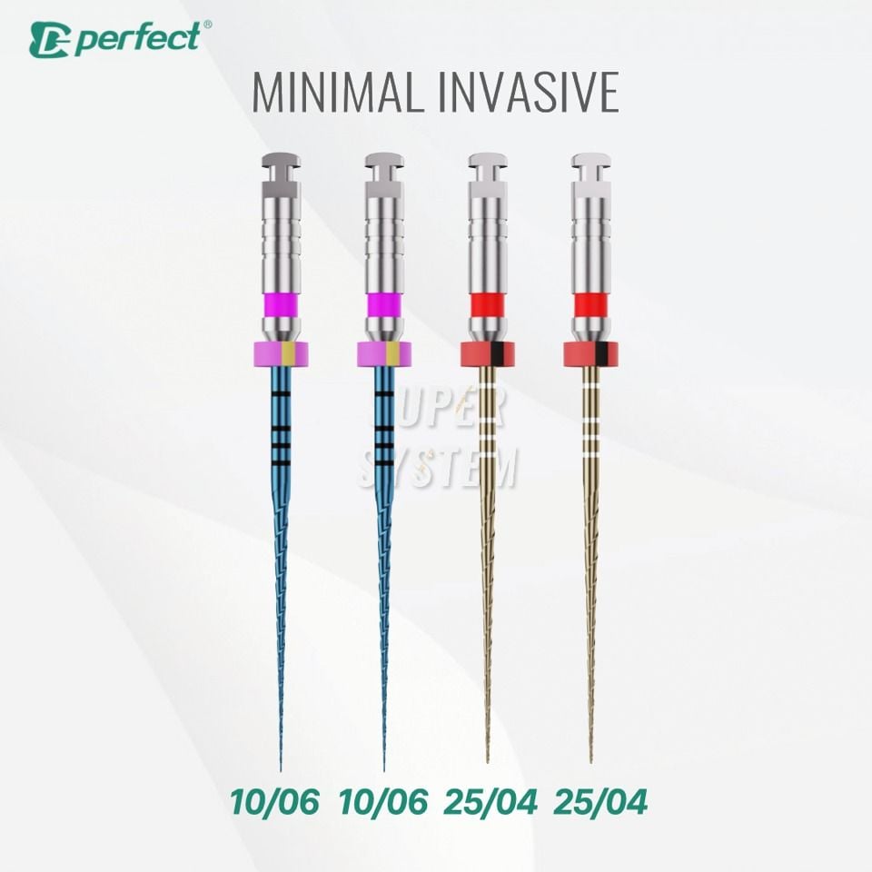 Perfect SUPER SYSTEM Minimal Invasive kanal eğe KIT asorti blister