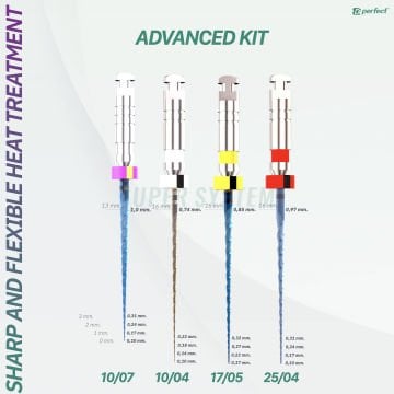 Perfect SUPER SYSTEM Advanced KIT eğe asorti blister