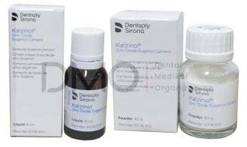 Dentsply Kalzinol Çinko Oksit Ojenol Siman Toz Likit