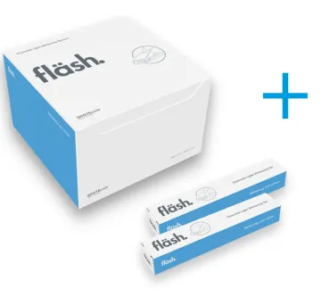 Fläsh Beyazlatma Cihazı - White Smile Beyazlatma Cihazı (15 hastalık set hediyeli)