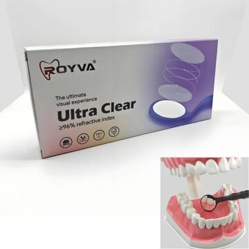 Royva Parlak Siyah Premium Ultra Clear Ayna