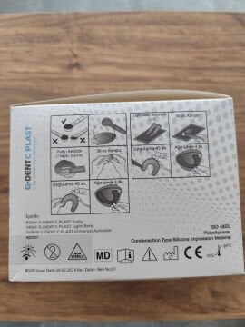 G-DENT C PLAST C TİPİ SİLİKON TAKIM
