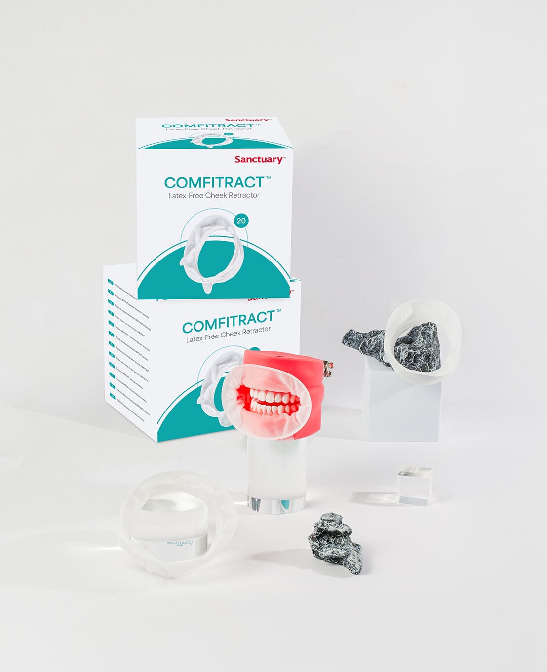 Sanctuary COMFITRACT™ (Lateks İçermeyen Yanak ve Dudak Ekartörü)