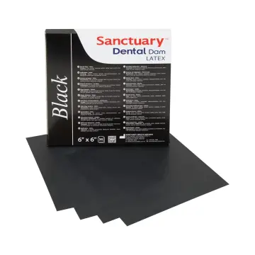 Sanctuary Latex Rubber Dam Lastiği - Siyah