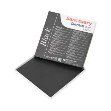 Sanctuary Latex Rubber Dam Lastiği - Siyah