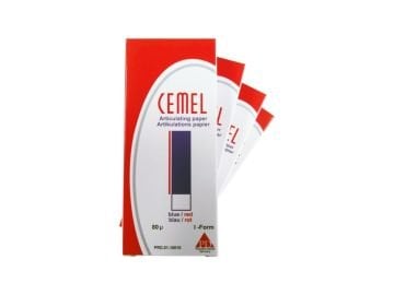 PD PRESIDENT DENTAL CEMEL ''I'' FORM Düz Artikülasyon Kağıdı